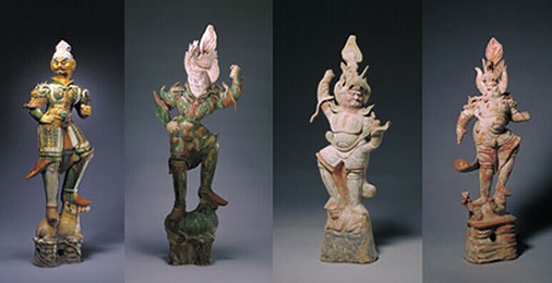 絲路天王俑：驅(qū)邪鎮(zhèn)墓 俑中神祗