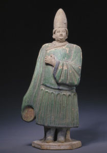 唐三彩俑之后的陶俑